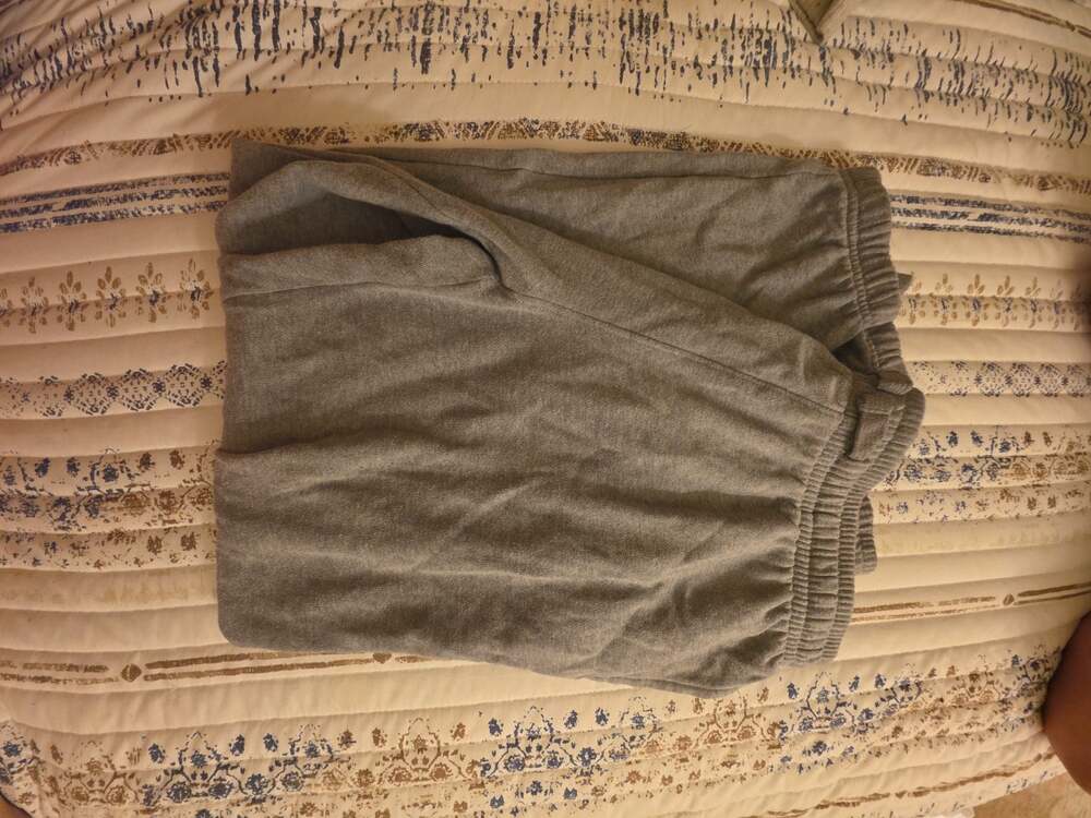 Athletic Works Youth Boys Grey Fleece Jogger Sweatpants Size XL 14-16